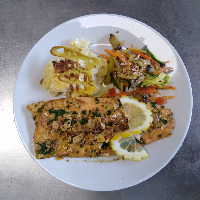 Filet de truite aux amandes